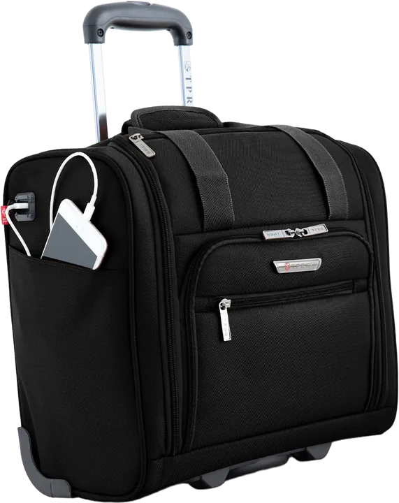 TPRC 15-inch Underseat Carry-On with USB Port